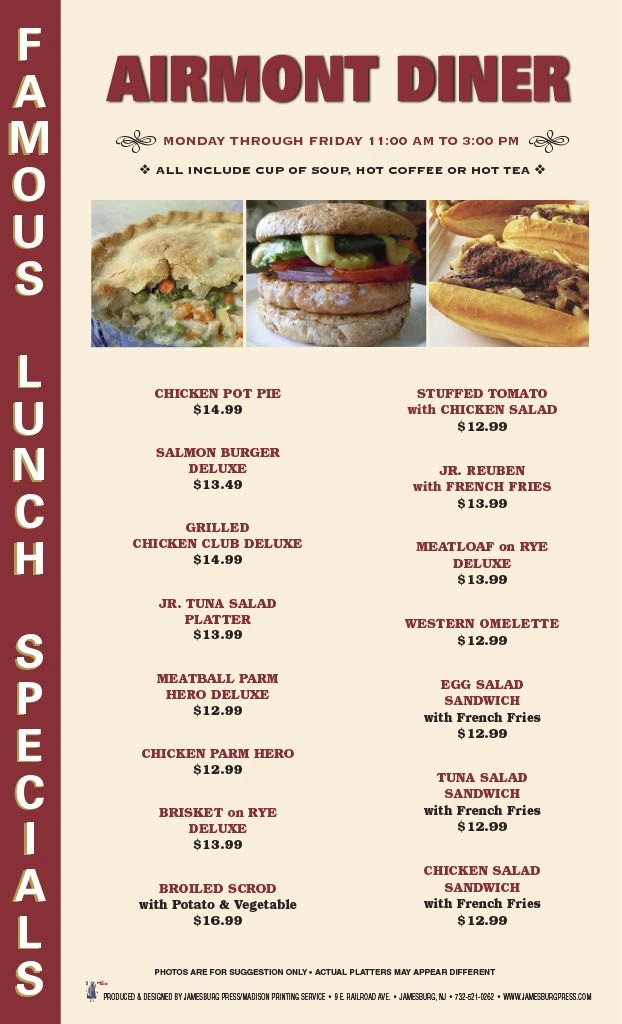 Table Menu